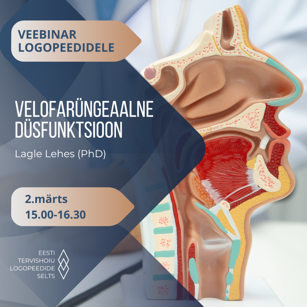 Koolitus - velofarüngeaalne düsfunktsioon